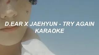 d.ear x jaehyun - 'Try Again' Karaoke Easy Lyrics