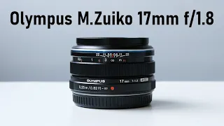 Olympus 17mm f/1.8. Тридцатьпятка на микру