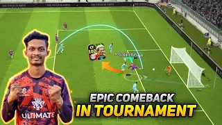 FROM 1-0 DOWN TO COMEBACK IN TOURNAMENT MATCH | EFOOTBALL MOBILE | NIYAJ GAMING