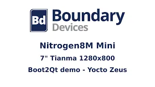 Nitrogen8M Mini 7" LVDS display - i.MX8M MINI MIPI DSI to LVDS