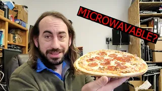 Can you microwave a frozen pizza