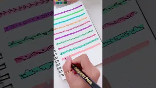 Washi Tape Ideas #shorts #art #youtubeshorts