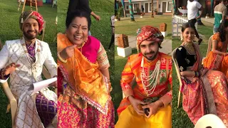 Aapki Nazron Ne Samjha Sadi Sequence Behind The Scene | Darsh Nandini Marriage