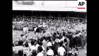 PRINCESS MARGARET'S TOUR - VISIT TO BRITISH GUIANA - NO SOUND