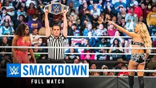 FULL MATCH — Charlotte Flair vs. Naomi — SmackDown Women's Title Match: SmackDown, Feb. 11, 2022