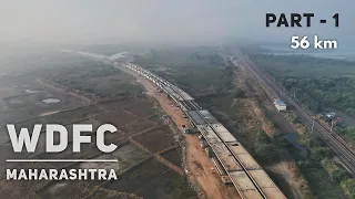 Western Dedicated Freight Corridor Progress | Maharashtra JNPT Update | Part 1