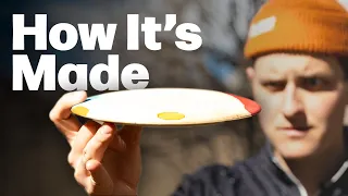 Two Weird Ways Disc Golf Discs Are Made [not injection molding]