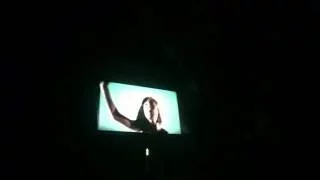 Sia performing "Chandelier" at the Hollywood Bowl 10/08/16