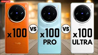 Vivo X100 🆚 Vivo X100 Pro 🆚 Vivo X100 Ultra #techbard