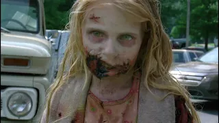 The Walking Dead Season 1 Episode 1 Scene 1 Little Girl With Teddy Bear