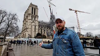 Notre Dame's New Spire - Feb 2024