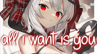 「Nightcore」 all i want is you - Rebzyyx ♡ (Lyrics)