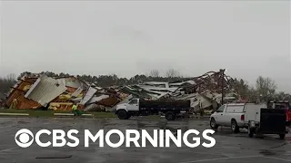 Tornadoes, severe storms cause power outages, heavy damage across the South