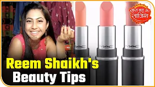 Reem Shaikh Shares Tips For Beautiful, Soft Lips | Saas Bahu aur Saazish