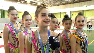 REPORTAJE CED - Club Batistana de Tenerife de Gimnasia Rítmica (4 oros Copa Base de Conjuntos).