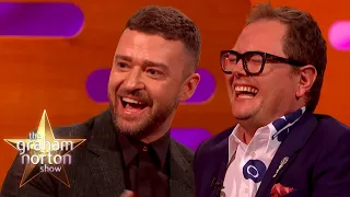 Alan Carr Warns Justin Timberlake On The Seriousness Of Scones  | The Graham Norton Show