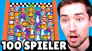 100€ MINIGAMES TURNIER mit 100 SPIELERN! 😨 Brawl Stars