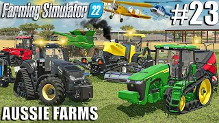 Making GRASS SILAGE for 900 SHEEP  | Aussie Farms 22 | Farming Simulator 22