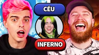 EU e LUBA JULGANDO QUAIS FAMOSOS VÃO pro INFERNO | Judgment Day