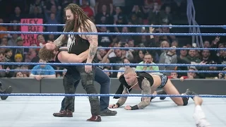 Randy Orton RKO on Dean Ambrose - Smackdown Live - December 20th, 2016