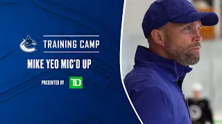 Assistant Coach Mike Yeo Mic'd Up at Training Camp