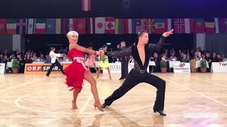 Malthe Brinch Rohde - Sandra Sorensen DEN | Jive | 1/8 WDSF World Latin Championship - AOC 2017