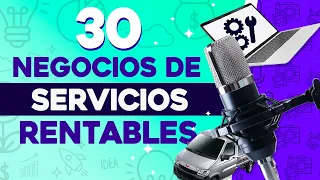 🚀 30 Ideas de Servicios Rentables 🤑 Negocios de Servicios Rentables