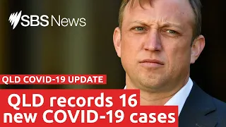 Queensland records 16 new local COVID-19 cases, all linked to existing cluster | SBS News