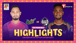 Extended Highlights | Sylhet Strikers vs Durdanto Dhaka | Match 17 | BPL 2024 | T Sports