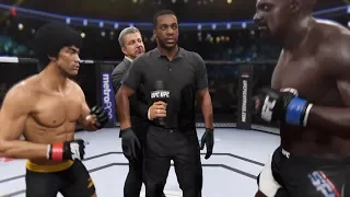 Bruce Lee vs. Terry Crews (EA Sports UFC 2) - CPU vs. CPU