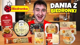 WIELKI TEST GOTOWYCH DAŃ Z BIEDRONKI!