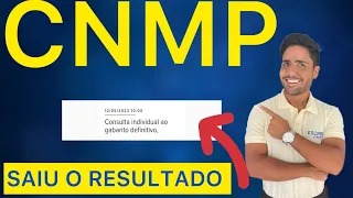 Concurso CNMP: saiu o resultado, banca CESPE / CEBRASPE