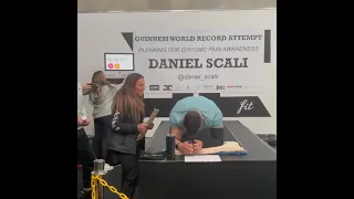 DANIEL SCALI  PLANKING WORLD RECORD |ReelsON| #danielscali #plankworldrecord #shorts #News