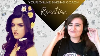 Angelina Jordan - YOWZA! 💎 Diamond (visualizer) - Vocal Coach Reaction & Analysis