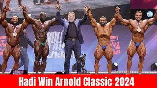 Hadi Choopan Win Arnold Classic 2024 / Samson Dauda Lost 😭 Speech + All Winner List