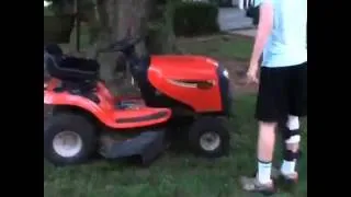 Funny lawn mower!!!