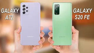 Samsung Galaxy A72 vs Samsung Galaxy S20 FE - Full Comparison