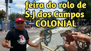 FEIRA DO ROLO garimpagem CAÇADA FERRAMENTAS USADAS relíquias antiguidade raridades S.J dos Campos SP