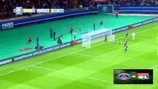 PSG vs Lyon 2014 Goals Highlights 1 - 1  (21.09.2014)