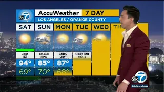 SoCal to see weekend heat wave and big waves at beaches