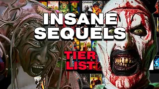 INSANE SEQUELS  - Tier List (Part 1)