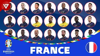 FRANCE Squad for UEFA EURO 2024 Qualifying | EURO 2024 Qualifiers | Équipe de FRANCE pour l'UEFA EUR