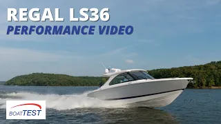 Regal LS36 (2022) - Test Video by BoatTEST.com