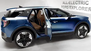 2024 Ford Explorer EV - INTERIOR: Inside All-Electric Explorer