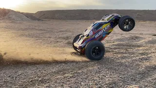 Rustler Climbing a Pyramid (70+MPH Brushless beast)-RC OVERDOSE