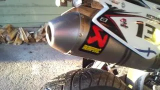 Husqvarna SMS 4 Soundcheck with Akrapovic Exhaust