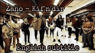 [Les Twins] ▶️Zaho - Kif'n'dir⏹️ [Clear Audio] [English Subtitle]