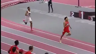 400m Indoor World Record - Christoper Morales Williams