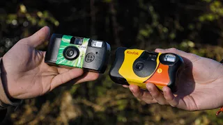 DISPOSABLE CAMERA CHALLENGE REMATCH | Kodak VS Fujifilm