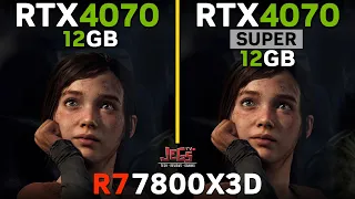RTX 4070 vs RTX 4070 Super | R7 7800X3D | Tested in 17 games